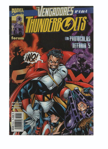 LOS VENGADORES / THUNDEERBOLTS, Volumen 1, Numero 04 de 04: Una Multitud de Iones (Forum 2001)