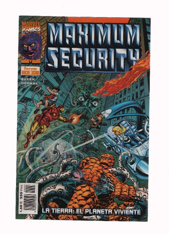 MAXIMUM SECURITY, Volumen 1, Numero 03: Un Mundo de Dolor (Forum 2001)