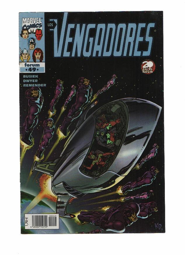 LOS VENGADORES, Volumen 3, Numero 49: Plan de Guerra (Forum 2000)