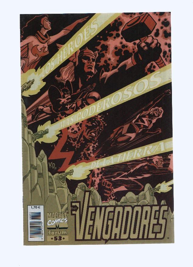 LOS VENGADORES, Volumen 3, Numero 53: Contraataque (Forum 2000)