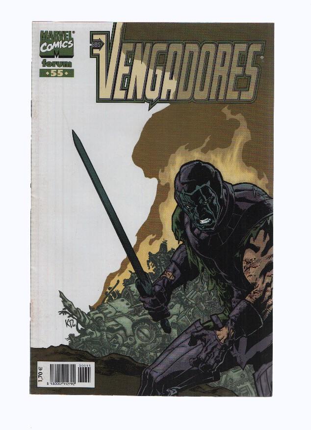 LOS VENGADORES, Volumen 3, Numero 55: Un buen Dia para Morir (Forum 2000)