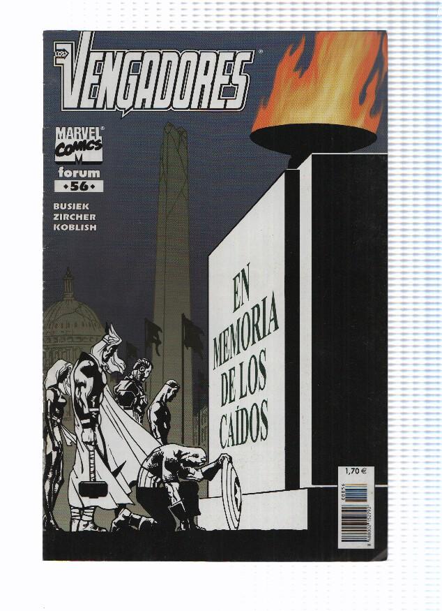 LOS VENGADORES, Volumen 3, Numero 56: El Ultimo Adios (Forum 2000)