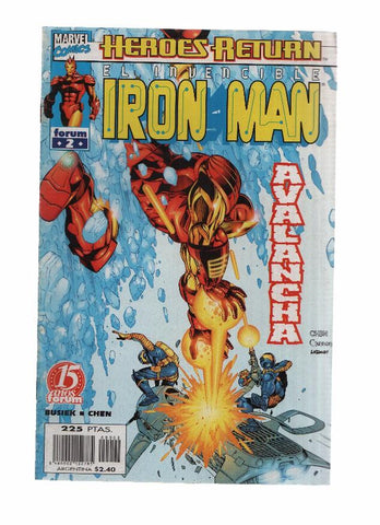 IRON MAN, Volumen 4, Numero 02: Activos Ocultos (Forum 1998)