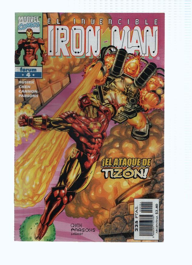 IRON MAN, Volumen 4, Numero 04: Problemas en el Paraiso (Forum 1998)