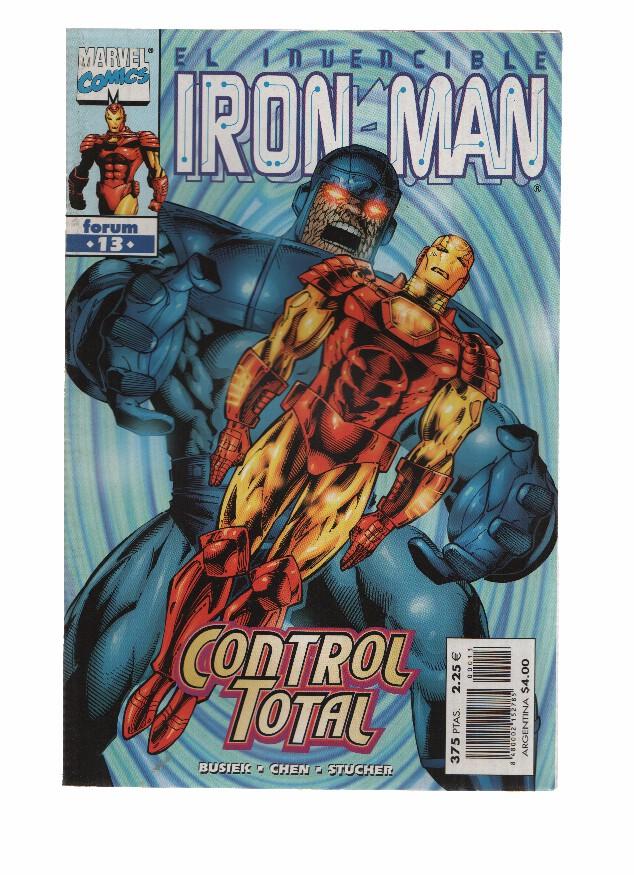 IRON MAN, Volumen 4, Numero 13: Cuestion de Control (Forum 1998)