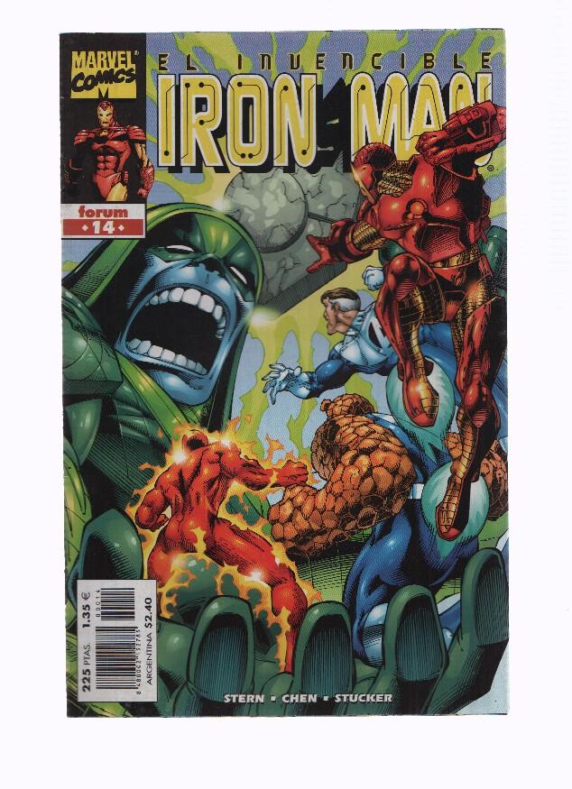 IRON MAN, Volumen 4, Numero 14: Retar a lo Fantastico (Forum 1998)