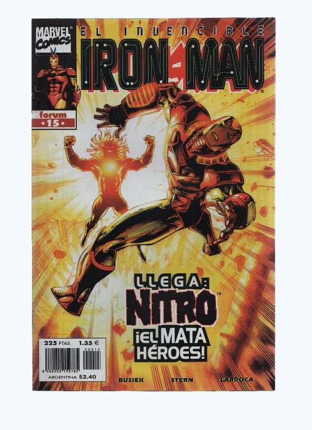 IRON MAN, Volumen 4, Numero 15: Vista Explosiva (Forum 1998)