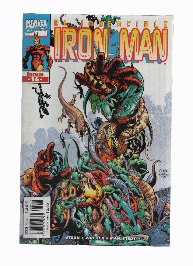 IRON MAN, Volumen 4, Numero 16: Modelo de Escamas (Forum 1998)