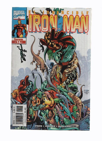 IRON MAN, Volumen 4, Numero 16: Modelo de Escamas (Forum 1998)