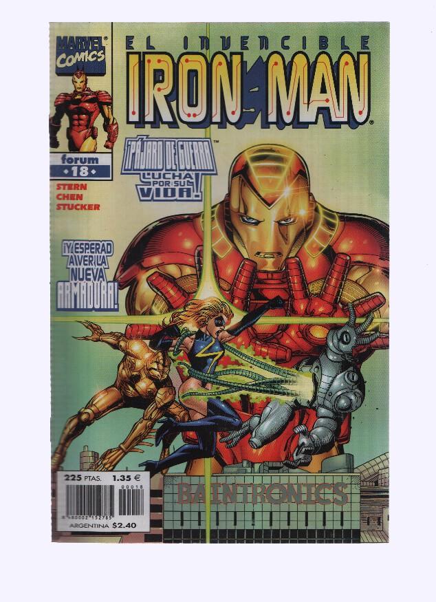 IRON MAN, Volumen 4, Numero 18: Intrigas al Atardecer (Forum 1998)