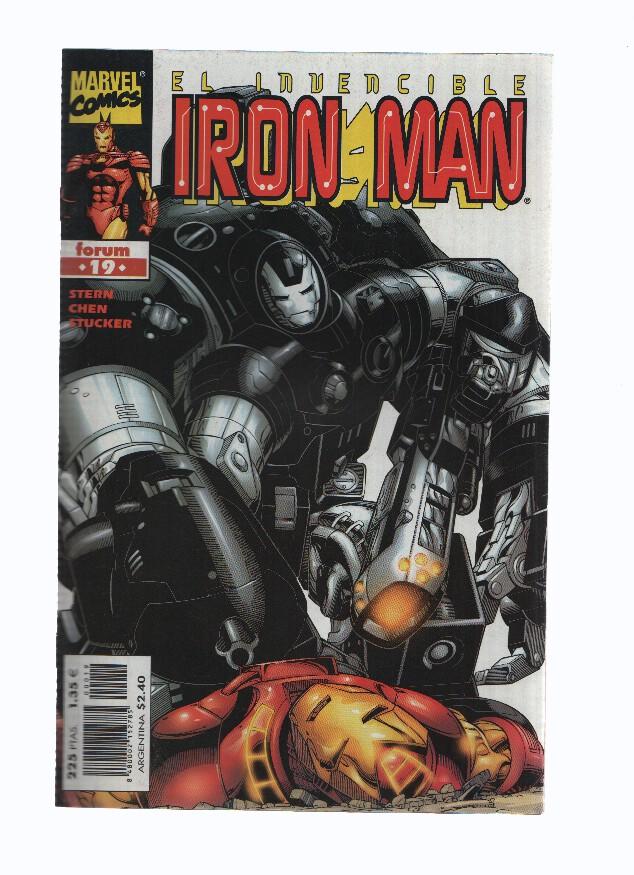 IRON MAN, Volumen 4, Numero 19: Aramas Inteligentes, Decisiones Estupidas (Forum 1998)