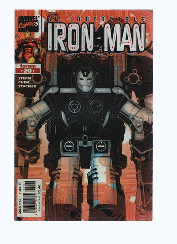 IRON MAN, Volumen 4, Numero 20: Engañar a la Muerte 3 (Forum 1998)