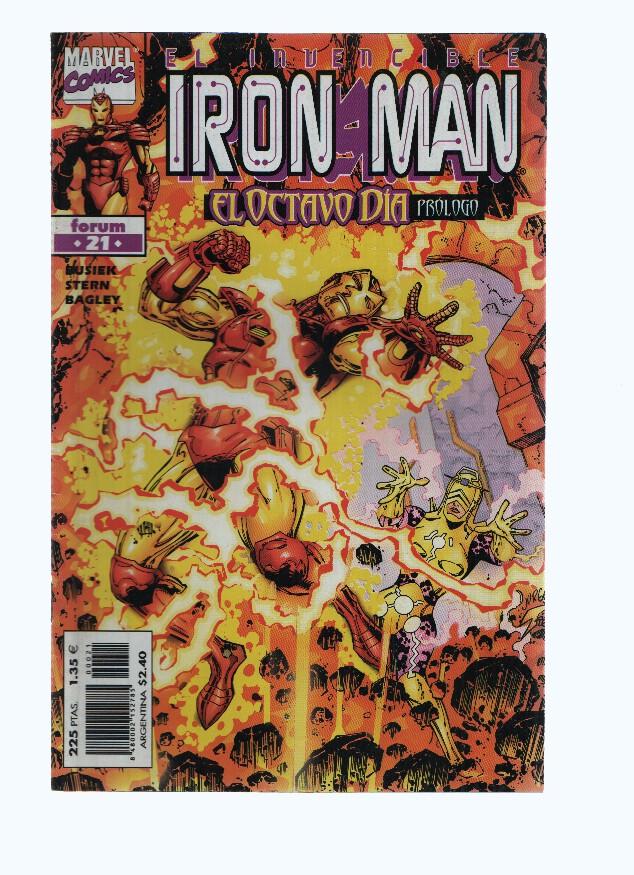 IRON MAN, Volumen 4, Numero 21: Ardiente Necesidad (Forum 1998)