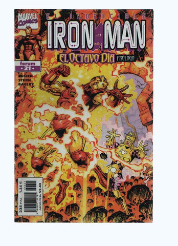 IRON MAN, Volumen 4, Numero 21: Ardiente Necesidad (Forum 1998)