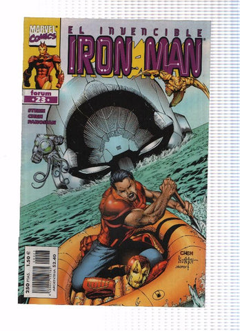 IRON MAN, Volumen 4, Numero 23: Peligro Ultimo (Forum 1998)