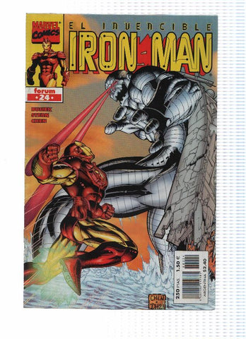 IRON MAN, Volumen 4, Numero 24: Ultima Furia (Forum 1998)