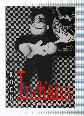 Revista Trimestral: ROCK INDIANA, Territorio Independiente: Numero 01 (Primavera 1994)
