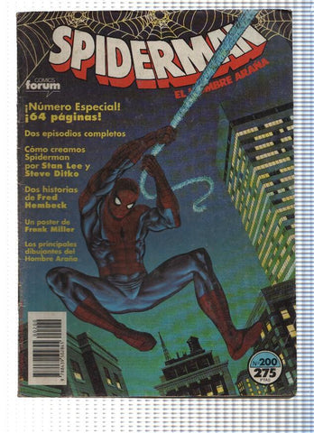 SPIDERMAN, Volumen 1, Numero 200: Zona de Muerte (Forum 1983)