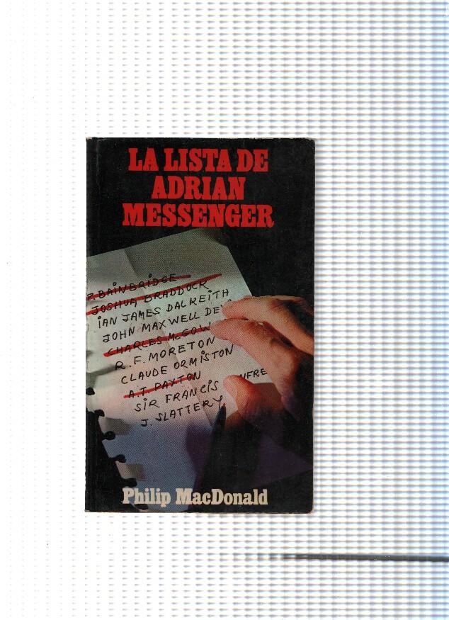Coleccion Polismen, 1: La lista de Adrian Messenger