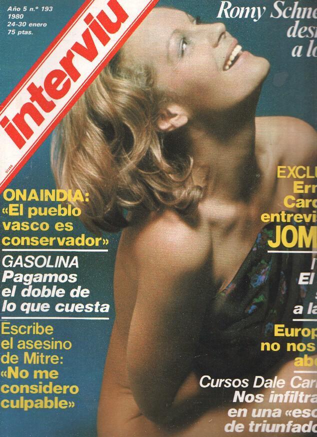 INTERVIU Volumen 0193: ROMY SCHNEIDER, desnuda a los 40