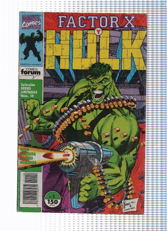 Coleccion Series Limitadas, Numero 18: HULK: Guerra y Armas, Numero 01 (Forum 1992)