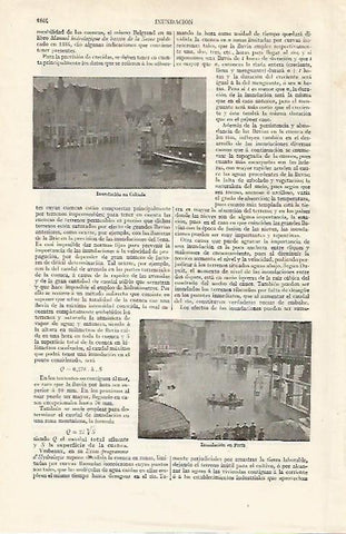 LAMINA ESPASA 20816: Inundacion en Colonia Alemania