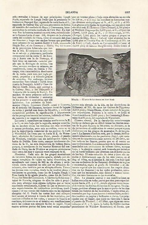 LAMINA ESPASA 20834: Arco de los deseos en Irlanda