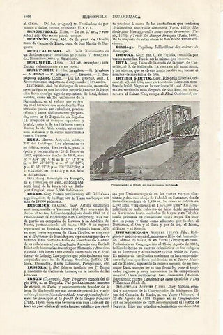 LAMINA ESPASA 20843: Puente sobre el Irtish