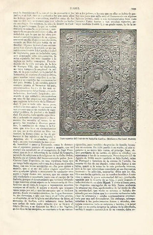 LAMINA ESPASA 20854: Codicilio de Isabel la Catolica