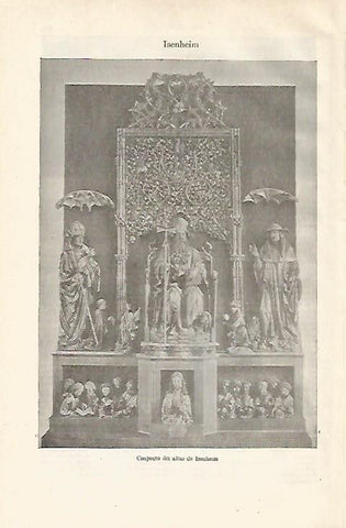LAMINA ESPASA 20863: Altar de Isenheim