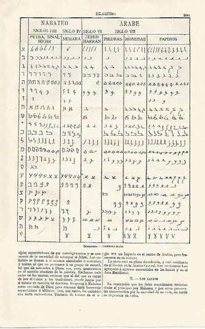 LAMINA ESPASA 20870: Escritura arabe