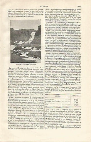 LAMINA ESPASA 20876: Cascada de Troellafos en Islandia