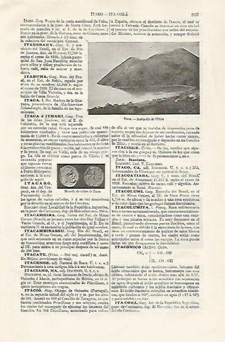 LAMINA ESPASA 20885: Acropolis de Ulises en Itaca Grecia