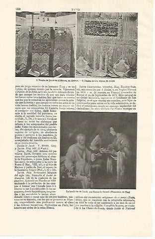 LAMINA ESPASA 20922: Tumba de Jacob en Hebron Israel