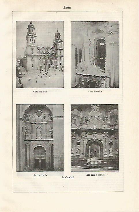 LAMINA ESPASA 20928: Catedral de Jaen