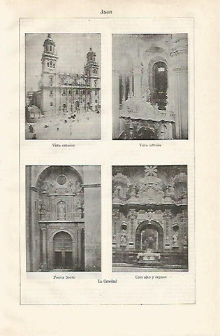 LAMINA ESPASA 20928: Catedral de Jaen