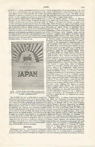 LAMINA ESPASA 20970: The Problem of Japan de M. Osborne