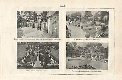 LAMINA ESPASA 20973: Jardines particulares