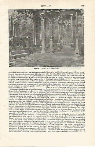 LAMINA ESPASA 21028: catedral griega de Jerusalen