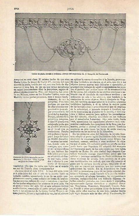 LAMINA ESPASA 21068: Colgante de Dora Clarke