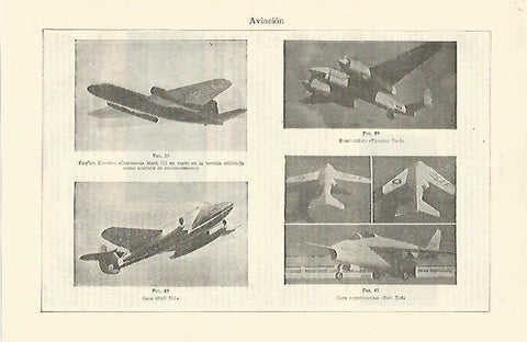 LAMINA ESPASA 21087: Aviacion