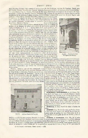 LAMINA ESPASA 21115: Palacio del Concejo de Jumilla Murcia