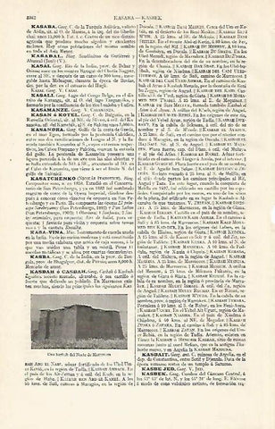 LAMINA ESPASA 21159: Kasbah del norte de Marruecos