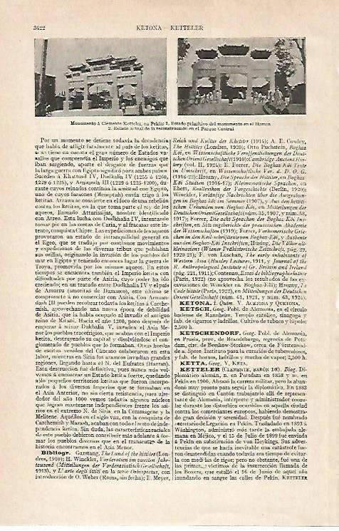 LAMINA ESPASA 21169: Monumento a C. Ketteler