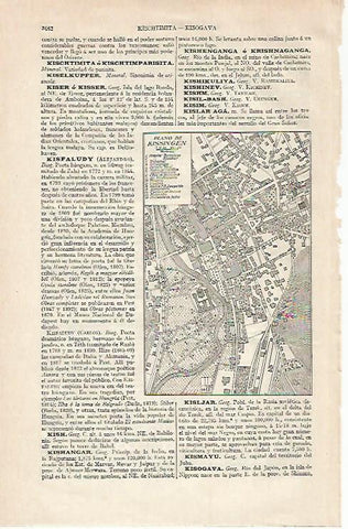 LAMINA ESPASA 21174: Plano de Kissingen