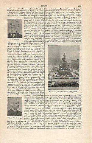LAMINA ESPASA 21184: Monumento a A. Krupp en Essen