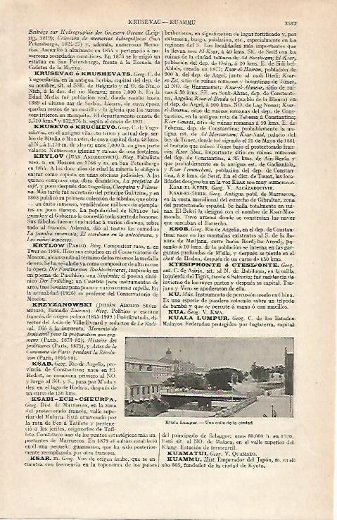 LAMINA ESPASA 21185: Kuala Lumpur