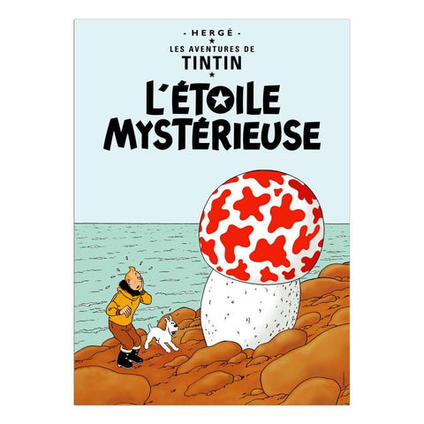 Poster oficial de Tintin: L'Etole Mysterieuse 70X50cm (ref. #22090)