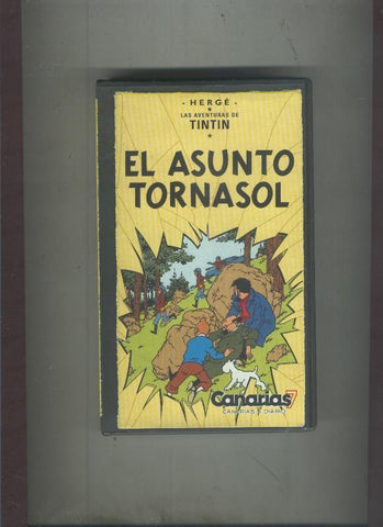 Video VHS: Tintin: El asunto Tornasol