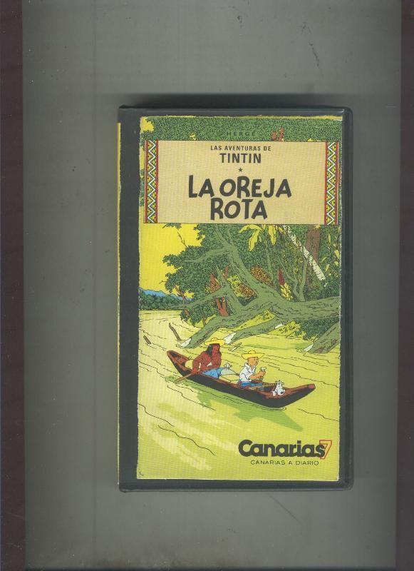 Video VHS: Tintin: La Oreja rota